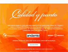 Tablet Screenshot of librosdesafio.org